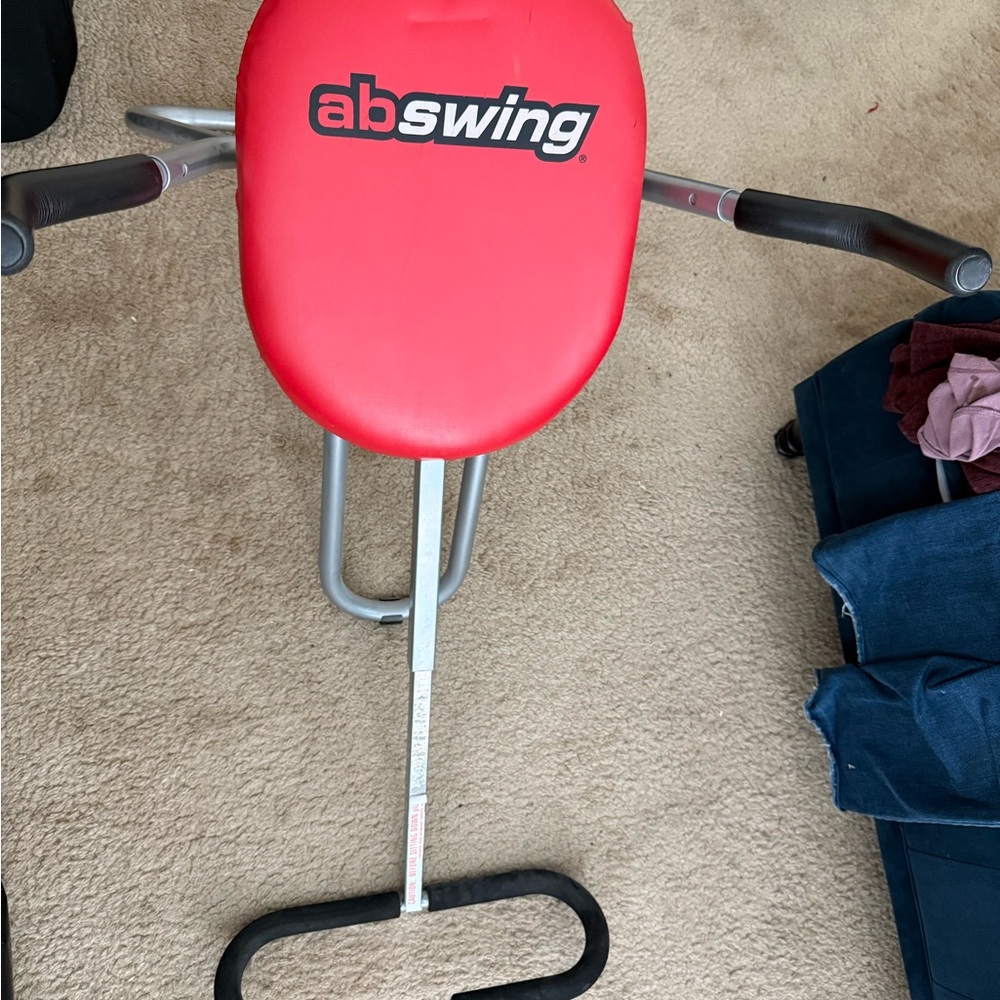 Red Fitness abs Equipment